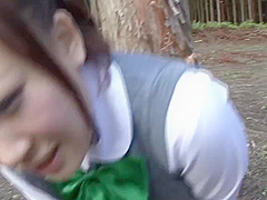 06D1623- who pissed outdoors in the controlled area is punished and raped by the janitor