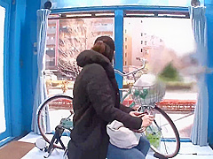 230308どすけべサドルの自転車で逝くe1