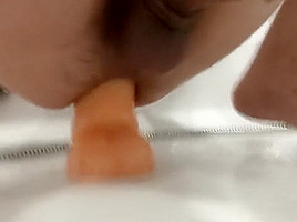 3 butt plug and rough anal fuck