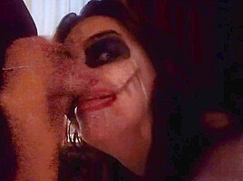 57 Holland Doll Duke Stepdaughter Sucks The Cum Out Of The Duke Zombie Clown With Hunter Stone