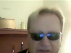 60's beat neck eats banana out of ho's pussy