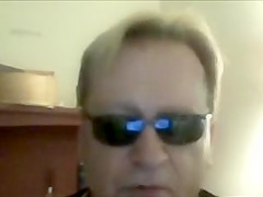 60's beat neck eats banana out of ho's pussy