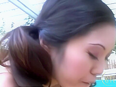 8teenhub - She Goes Backdoor For A While And Hits Her Own Rectum Like A Battering Ram! - Kaiya Lynn