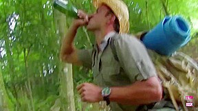 A Guy Has The Privilege To Anally Smash A Beautiful Girls Ass In The Forest
