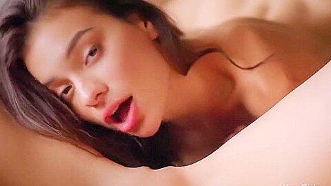 A Skinny Model Exposed Her Pussy To Her Lesbian Friend