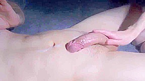 A Slim Milf Jerked Off A Shiny Dick