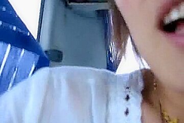Ah no thing like a admirable fuck with your wife in a public bus filmed