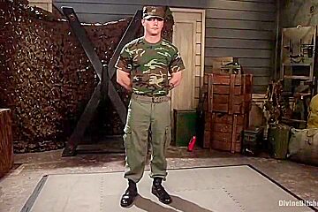 Aiden Starr In Dominates Sexy Military Hard Ass