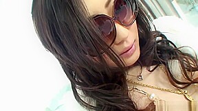 Akari squirts as she rubs her pussy and cums real strong