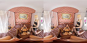 Alexis Crystal & Arteya in Alexis Crystal in The Kinky Flat - Ep  7 - perVRt