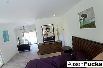 Alison Tyler in Stacked Alison Tyler Does A Self Shot Solo With Awesome Close-Up - AlisonTyler
