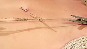 All Natural Babe In Heavy Bondage