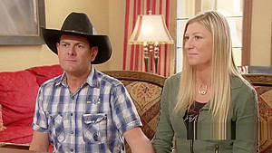 All american swinger couple is nervous about the swingers party