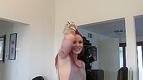 Alluring alt babes filmed at photo session