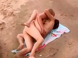 Alone (?) on A Nude Beach