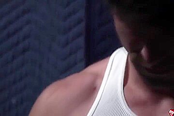 Alpha Wolfe And Jim Fit - College Jock Bends Over As His New Master