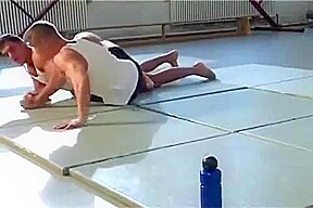 Alpha wrestles beta