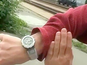 Amateur Blowjob In a Train Full of People