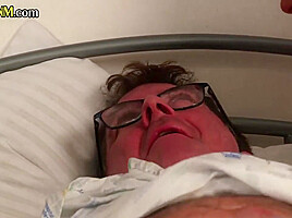 Amateur CFNM nurses suck patient cock in hospital 3some