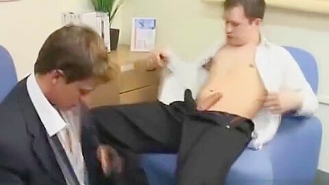 Amateur Gay Office Blowjob