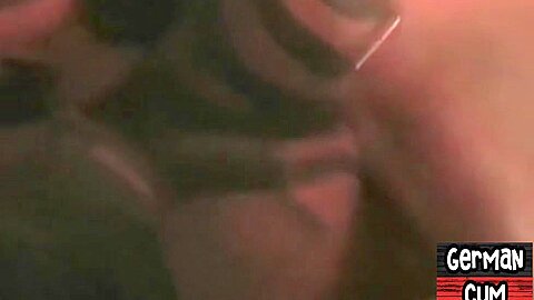 Amateur Germans having oral and anal play during orgy