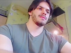 Amateur Guy In Strips Naked And Jerks Off