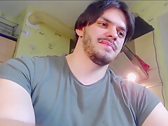 Amateur Guy In Strips Naked And Jerks Off