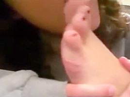 Amateur Homemade Self Foot Worship