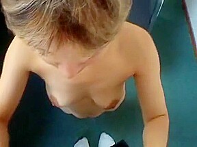 Amateur blonde doggystyle fucked hard
