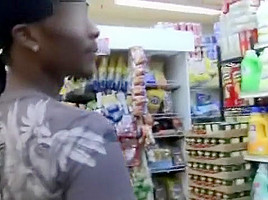 Amateur gets Picked up in SuperMarket