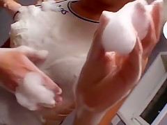 Amazing Japanese chick Airu Kaede in Horny Showers, Small Tits JAV video