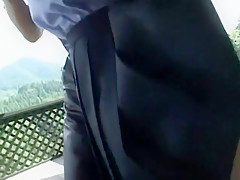 Amazing Japanese chick Kasumi Uehara in Hottest BDSM, Outdoor JAV scene