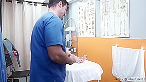 Amazing Latina teen 18+ With Perfect Boobs Gets Massaged With Nick Moreno