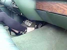 Amazing amateur Foot Fetish, Outdoor sex scene