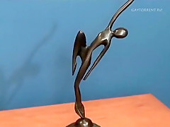 Amazing male in incredible big dick, handjob homo adult video