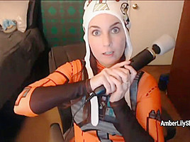 AmberLily - Goofy Rebel Pilot Plays W