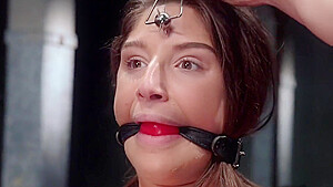 Anal teen 18+ Trainee In Threesome Bondage