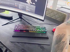 Analyzed While Im At My Computer - Perfect teen 18+ Ass Gape And Creampie