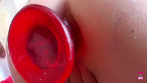 Annette Sticks A Dildo In Her Holes Before The Guy Gives Her An Anal Fuck
