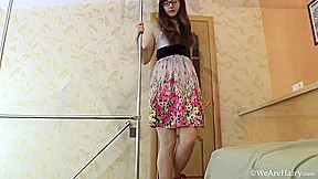 Anni Bay is found masturbating in kitchen with toy - Compilation - WeAreHairy