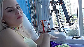 Aria Banks - Young Blonde After Masturbation Not Abandoned Homemade Porn