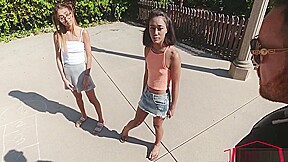 Aria Skye And Raquel Diamond In Hopskeet With Some Petites
