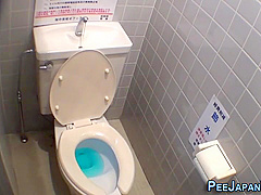 Asian 18-year-old Filmed Peeing