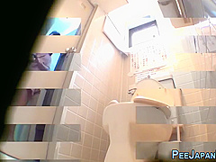 Asian 18-year-old Filmed Peeing