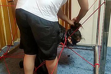 Asian Full Leather Bondage