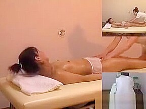 Asian Girl Fingered After A Massage