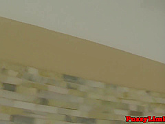 Asian Skank Facefucked And Gagging On Dick
