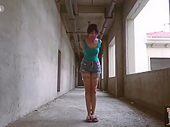 Asian Tries To Escape