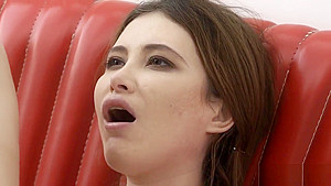Asian anally pounded for cum on butthole