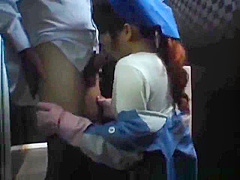 Asian attendant is cleaning the wrong part2